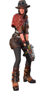 Aria full body pose